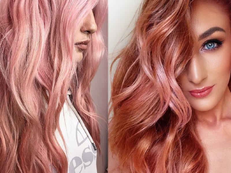 แซบรับซัมเมอร์กับผมสี Rose Gold