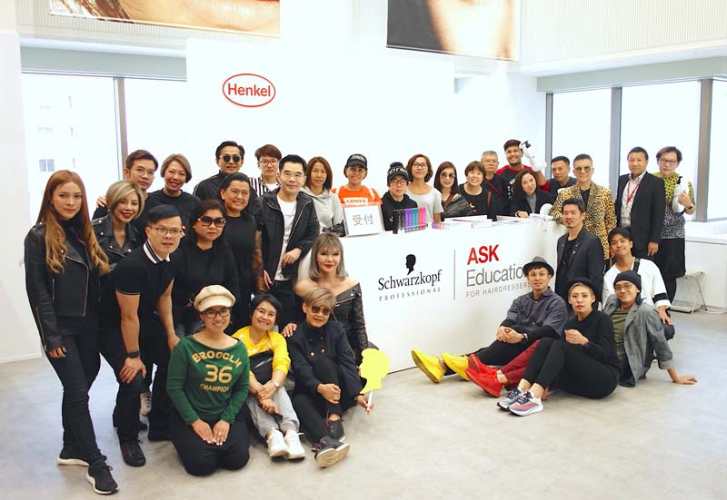 ชวาร์สคอฟ โปรเฟสชั่นแนล พาช่างผมบินลัดฟ้าสู่แดนปลาดิบ เรียน Workshop กับช่างผมชื่อดัง Mr. La King