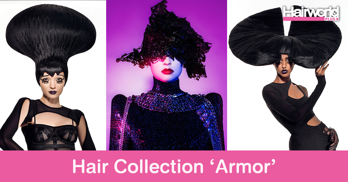 คอลเลคชั่นผมจากต่างประเทศ ‘Armor’ โดย Damien Carney